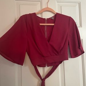 Crop blouse